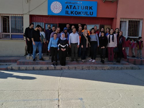 Altınözü Atatürk İlkokulunda Temel Afet Bilinci Eğitimi Verildi.